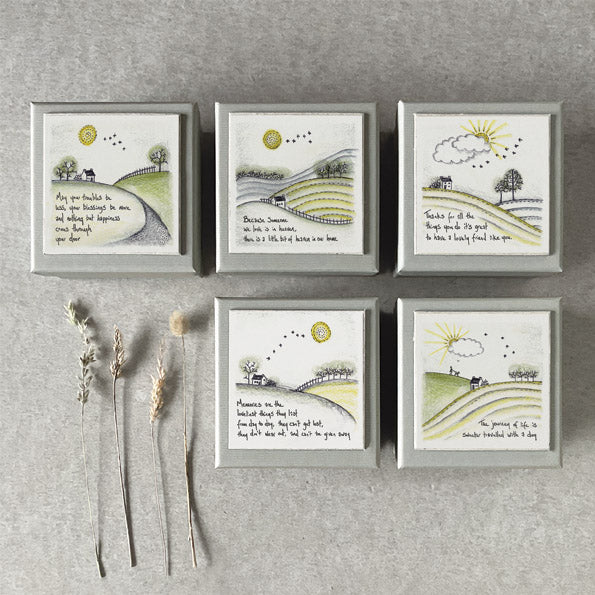 East of India Boxed Candle 'May your troubles' image 1