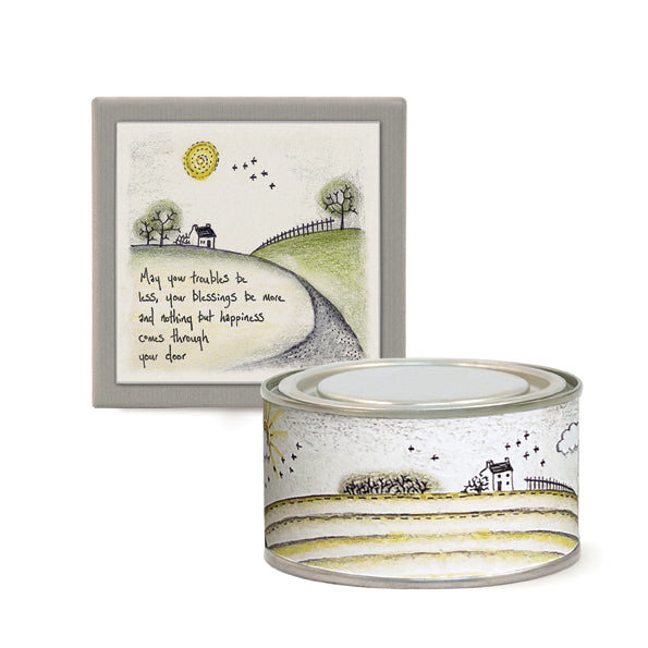 East of India Boxed Candle 'May your troubles' image 3