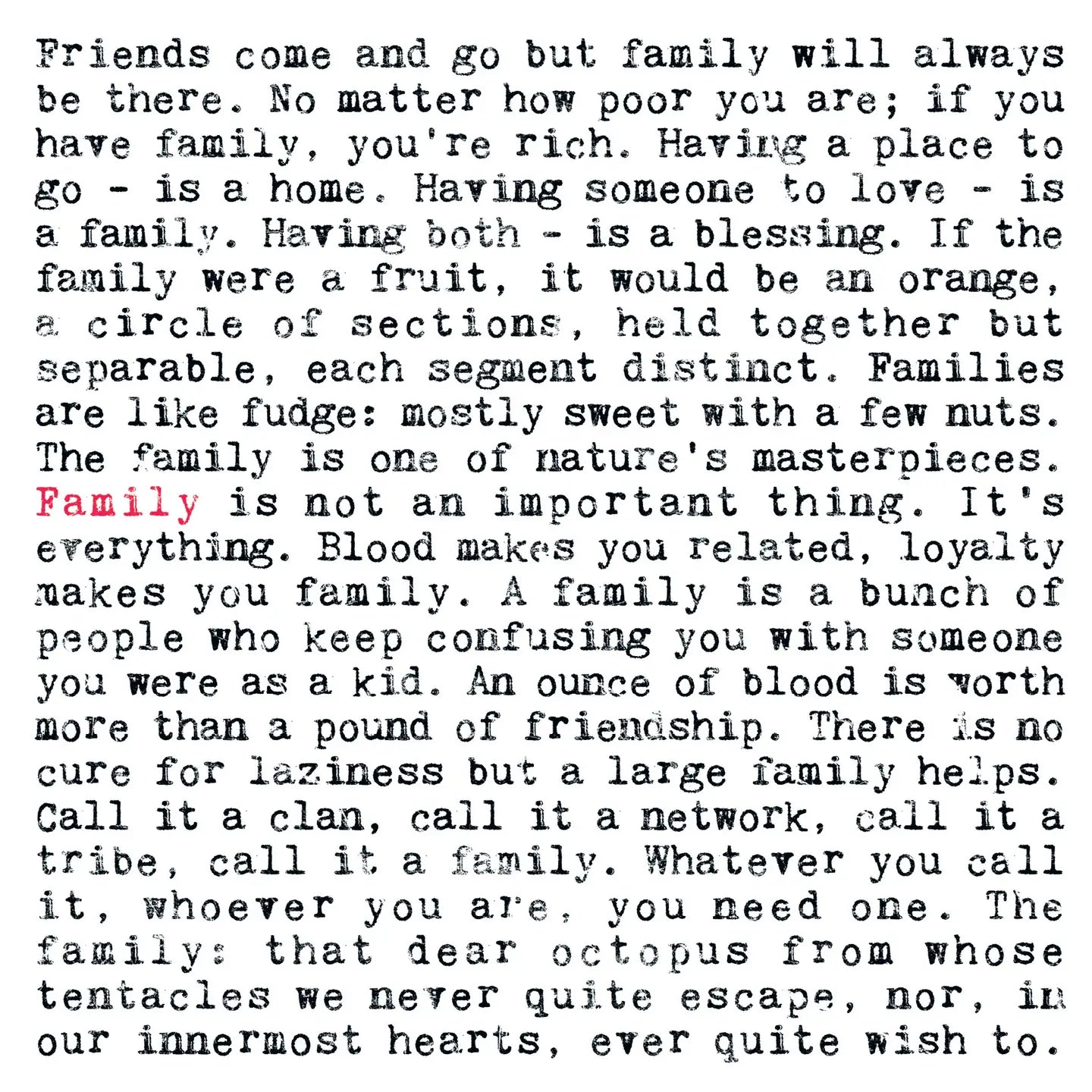 Family Quote Card image 1
