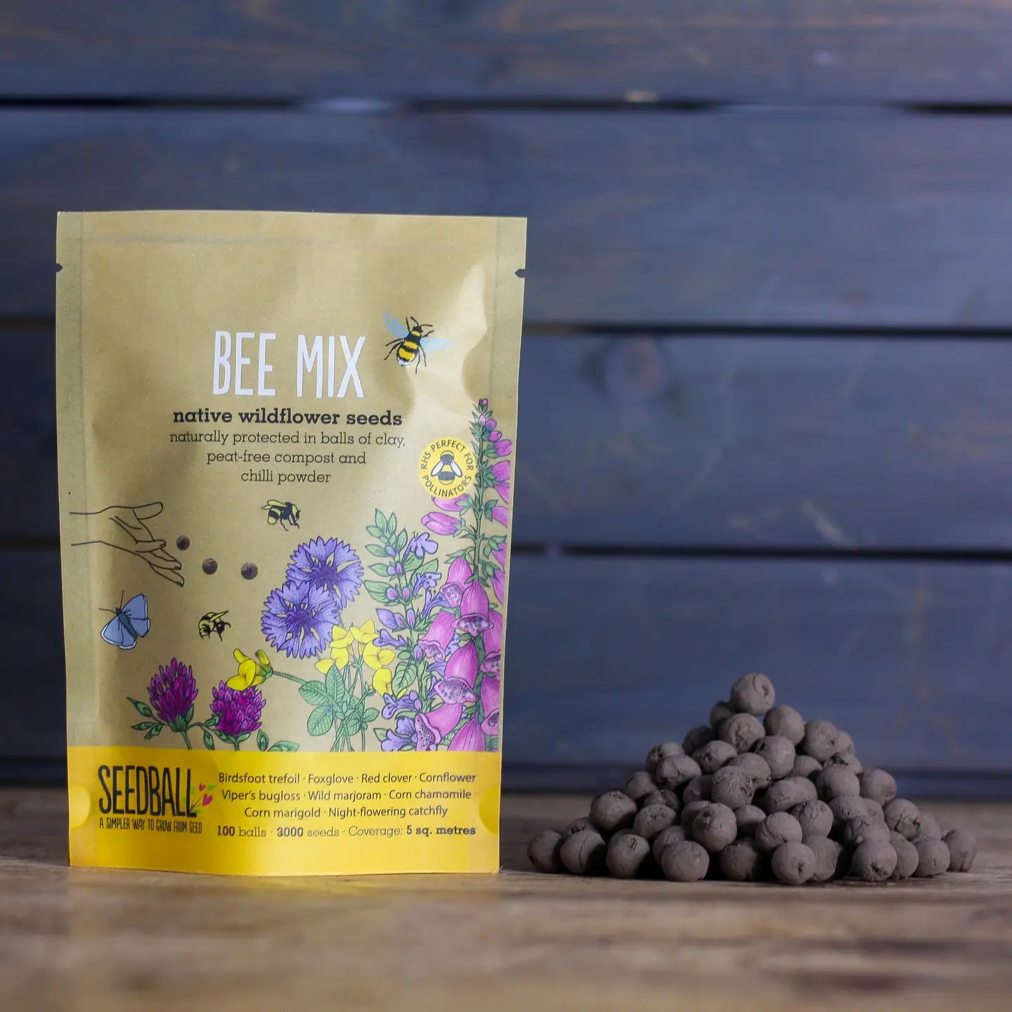 Seedball Wildflower Grab Bags - Bee Mix image 2