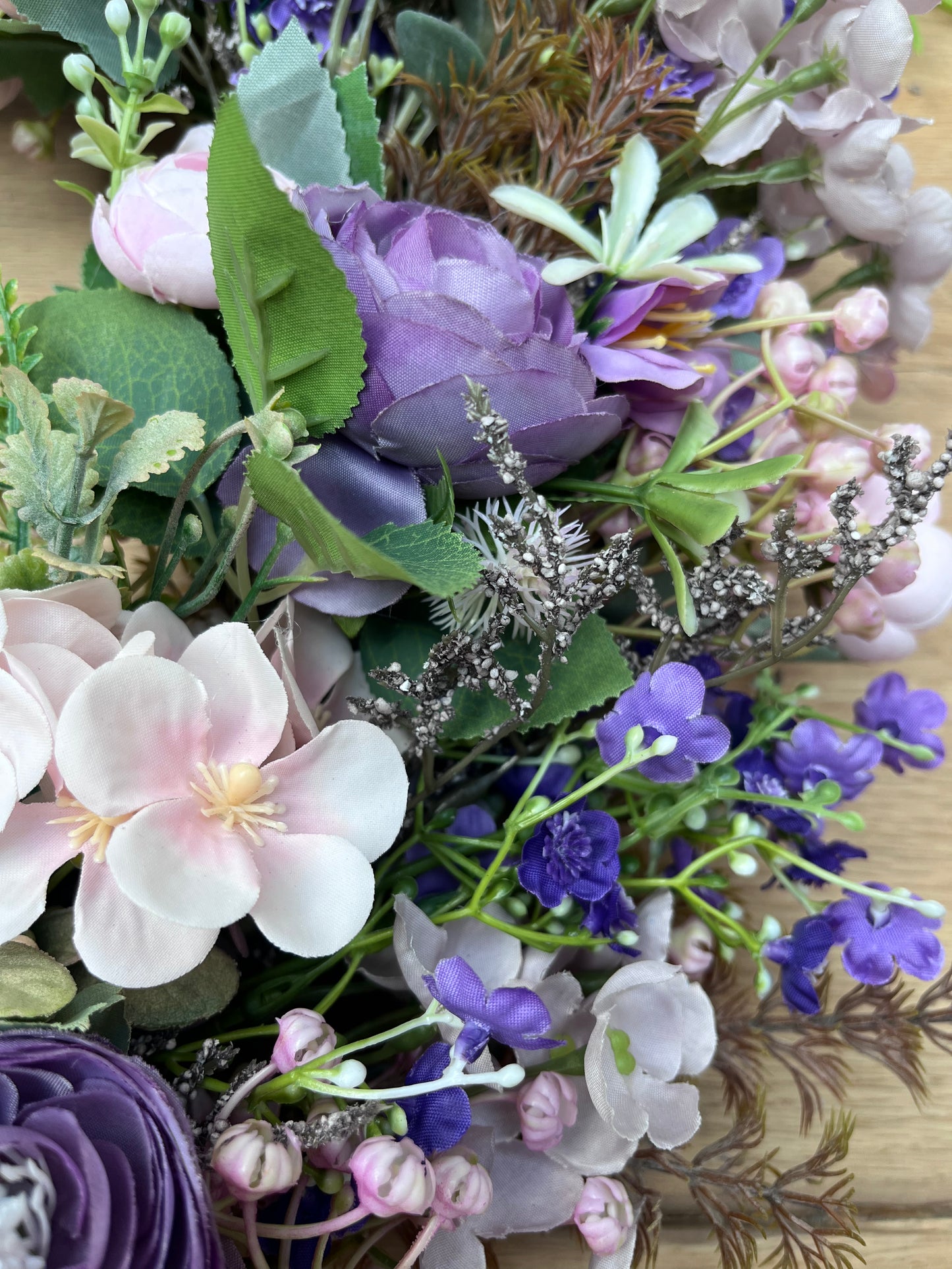 Enchanted - Handmade Artificial Wreath with FREE personalised hanger