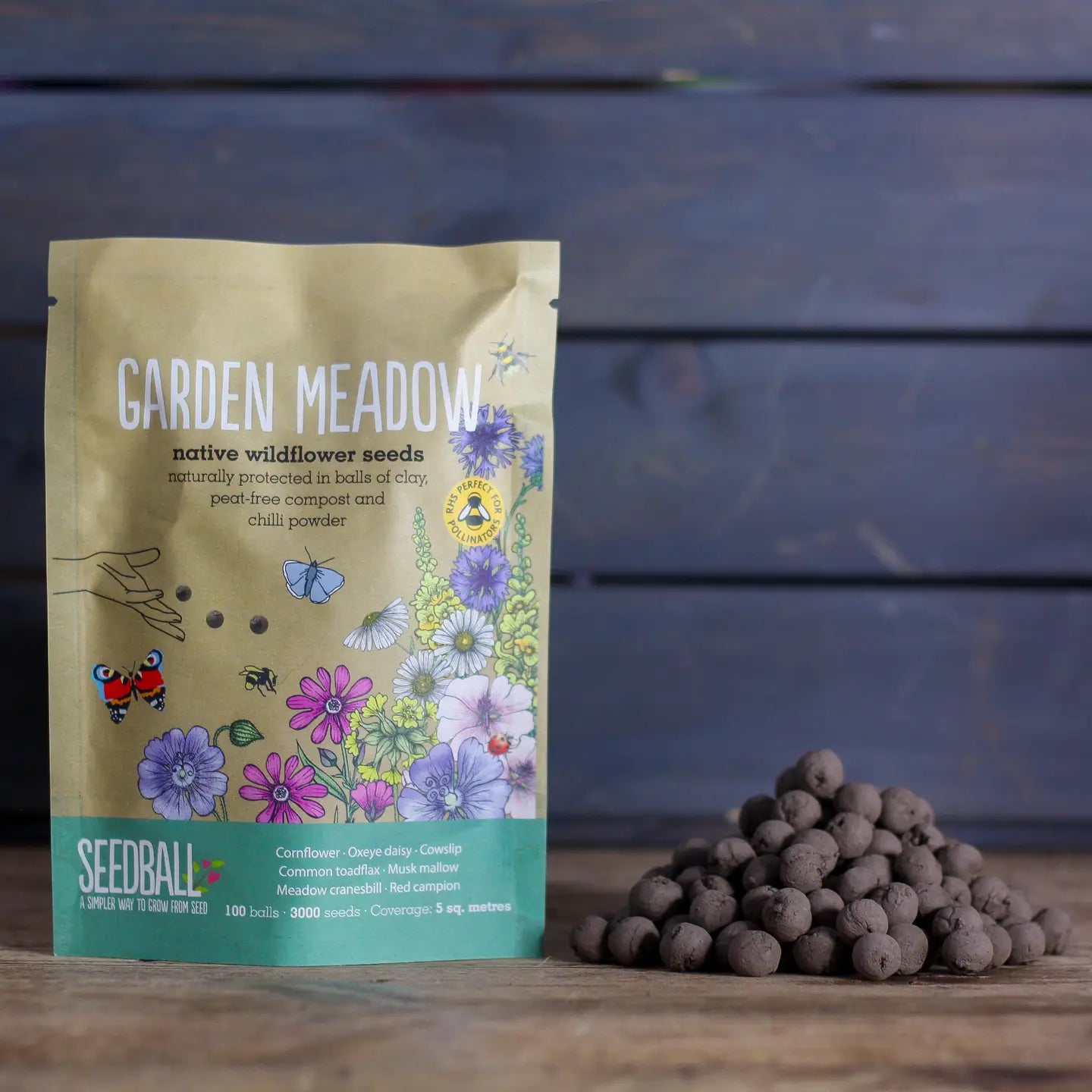 Seedball Wildflower Grab Bags - Garden Meadow image 2