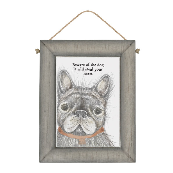 East of India Dog Picture 'Beware of the dog it will steal your heart' image 1