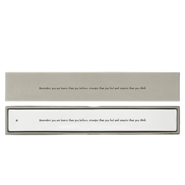 East of India Incense Holder 'Remember you are braver' image 2