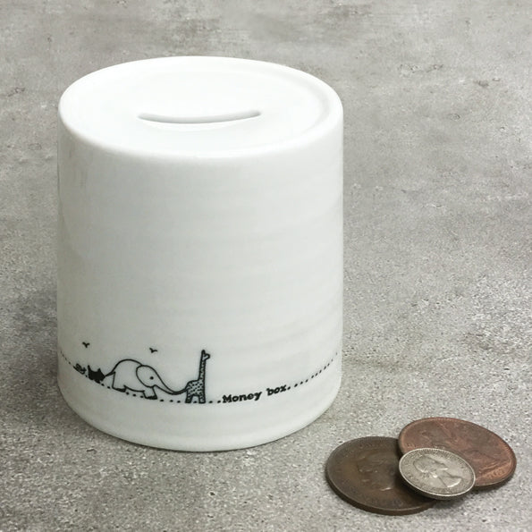 Porcelain Money Box - Nursery Animals image 0