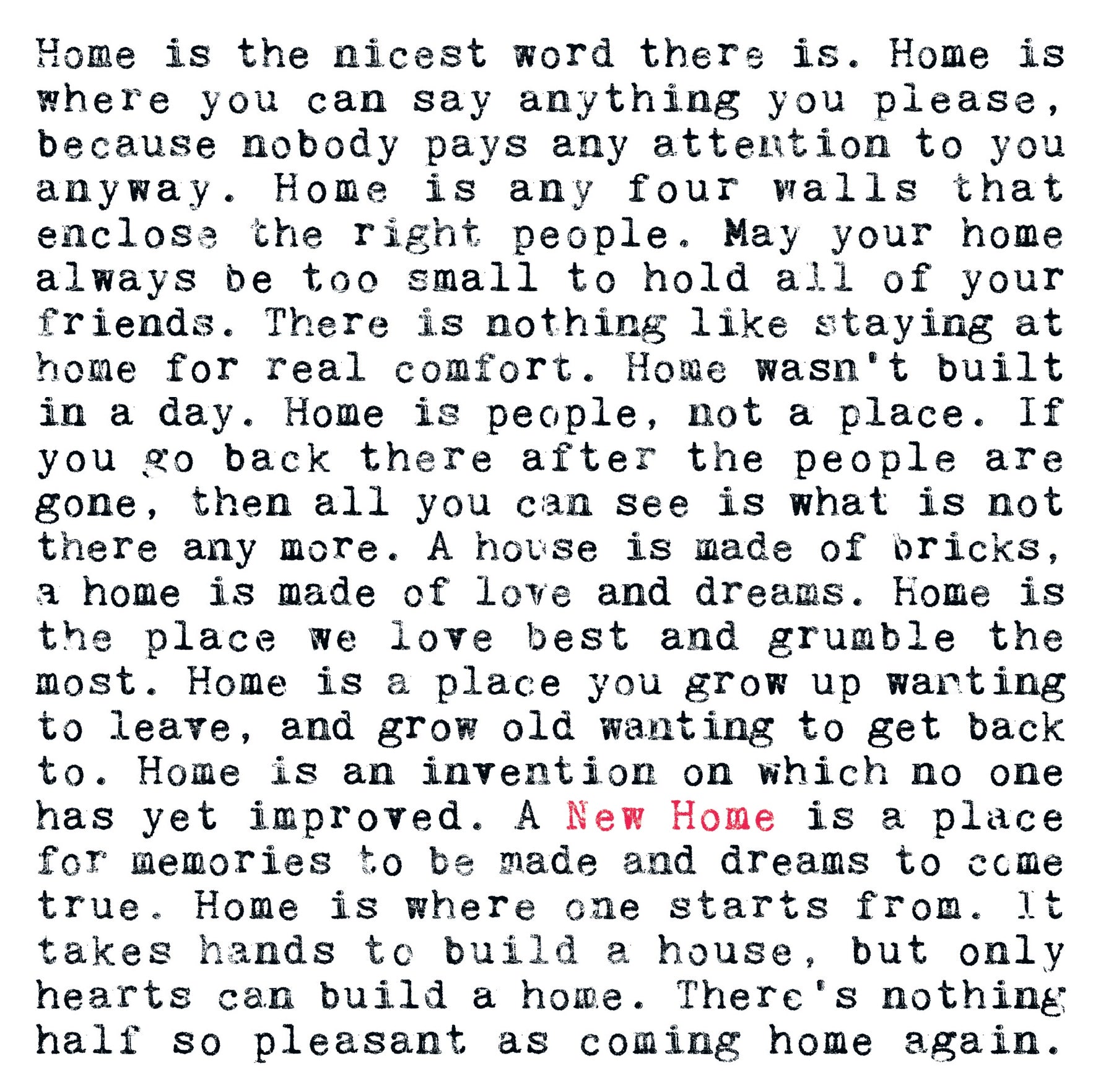 New Home Quote Card image 1