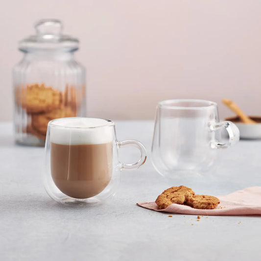 Judge Double Walled Glassware, 2 Piece Latte Glass Set image 0