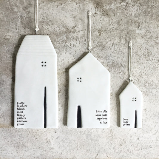 East of India Medium House Hanger 'Bless this home' image 1