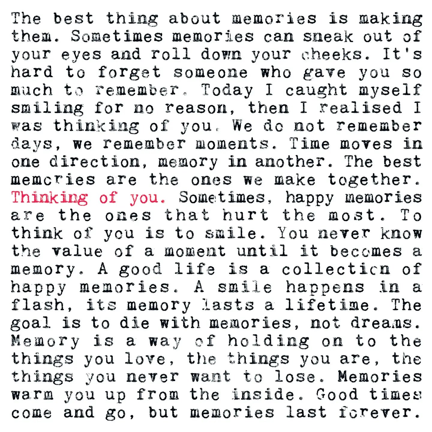 Thinking of You Quote Card image 1