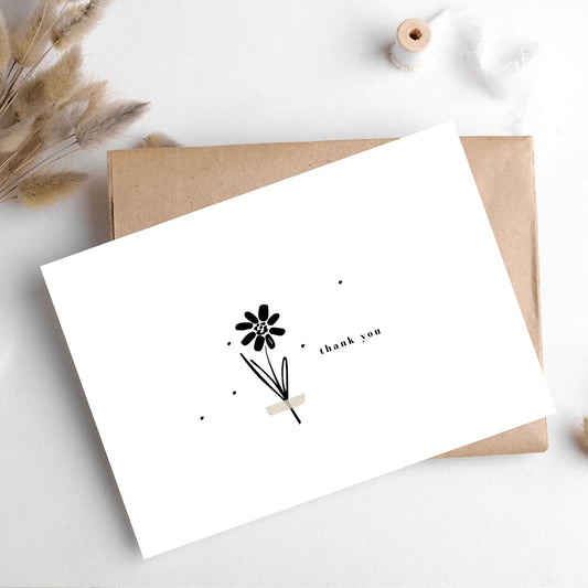 Thank You Flower Card image 0