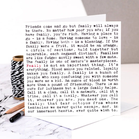 Family Quote Card image 0