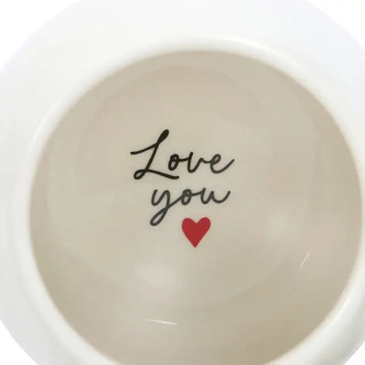 Love Heart Mug with Hidden Message image 1