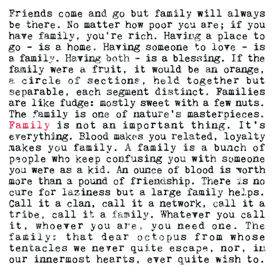 Family Quote Card image 1