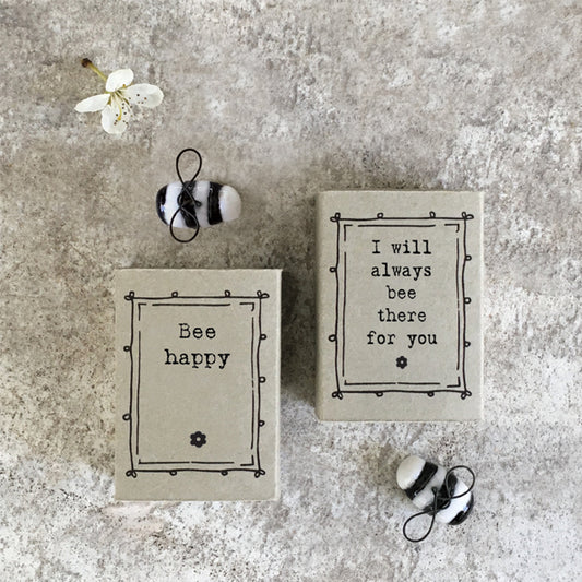 East of India 'Bee Happy' Matchbox Bee image 1