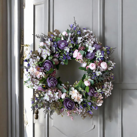 Enchanted - Handmade Artificial Wreath with FREE personalised hanger