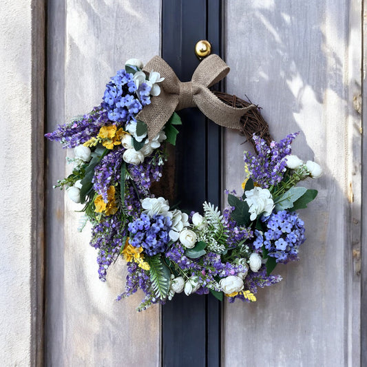 Wild Grace - Handmade Artificial Wreath with FREE personalised hanger