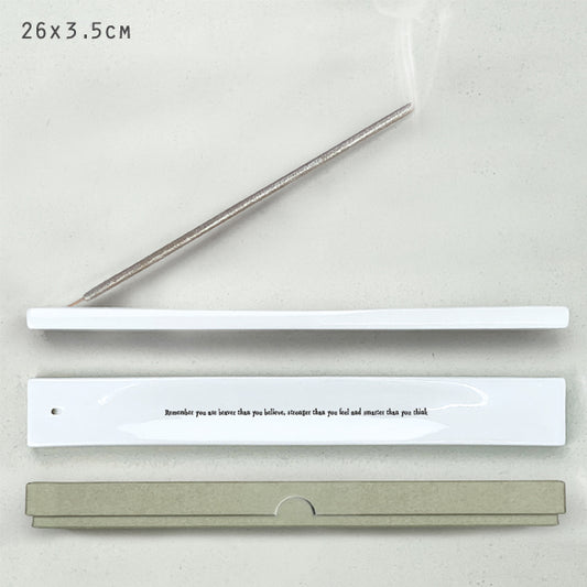 East of India Incense Holder 'Remember you are braver' image 0