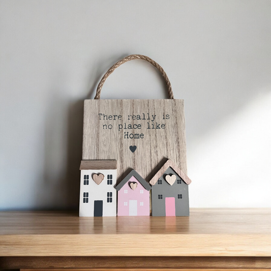 'No place like home' Wooden Plaque image 0