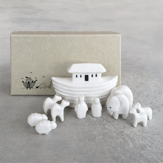 Porcelain Noah’s Ark Set image 0