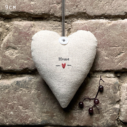 East of India Linen Heart 'Home' image 0